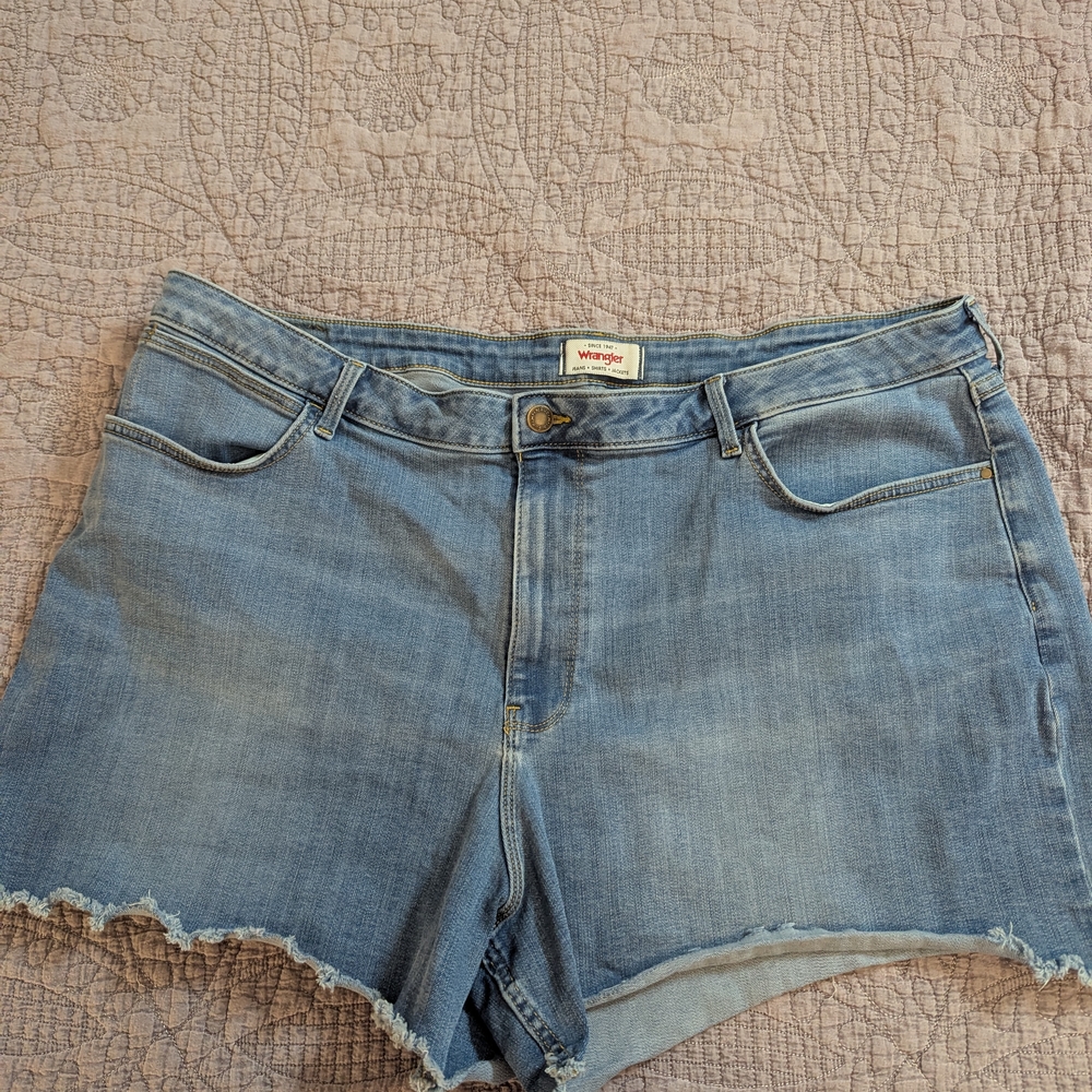 Wrangler Women's Light Blue Jean Shorts